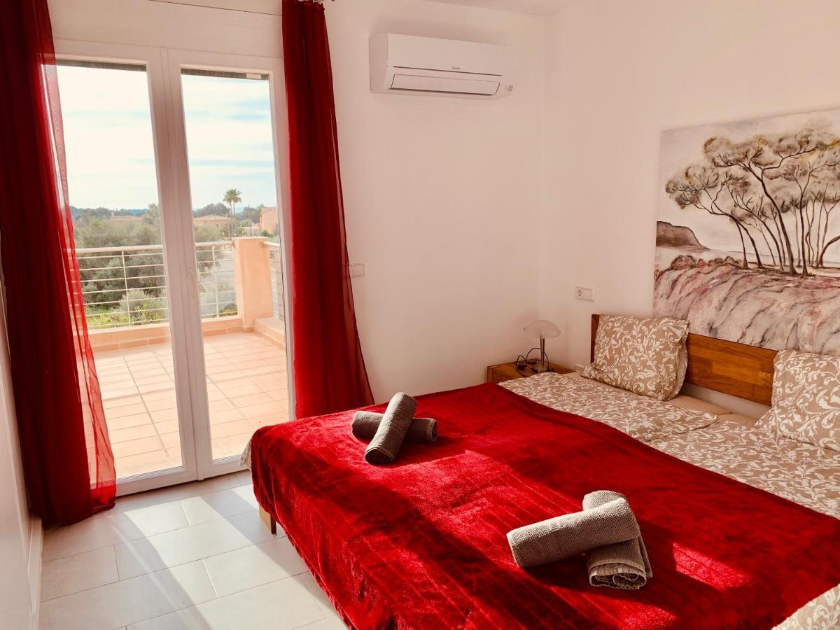 Casa Luz Solar - Schoene Finca In Strandnaehe, Privatpool, Klimaanlage, Wifi Santanyi Bagian luar foto