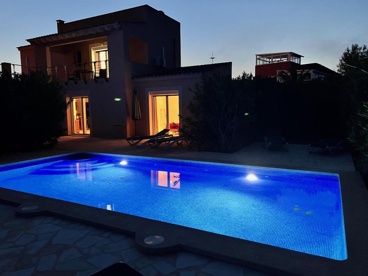 Casa Luz Solar - Schoene Finca In Strandnaehe, Privatpool, Klimaanlage, Wifi Santanyi Bagian luar foto